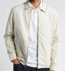 Vineyard Vines Waxed Cotton Harrington Water Resistant Windbreaker Jacket - XL